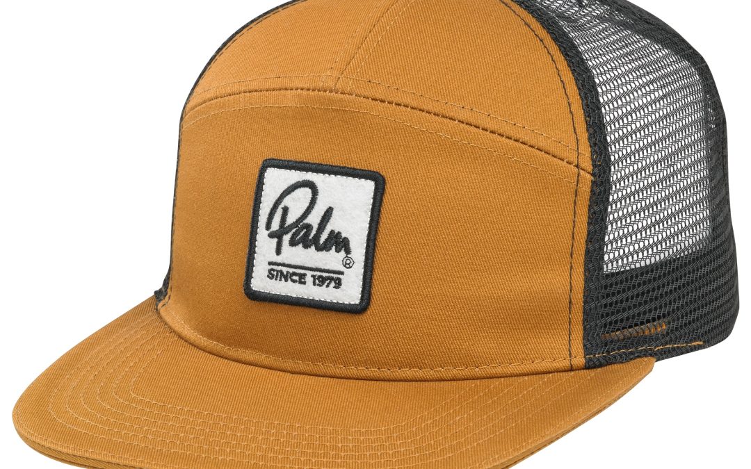 13717_Palm_Seven_Panel_cap_Pumpkin_front