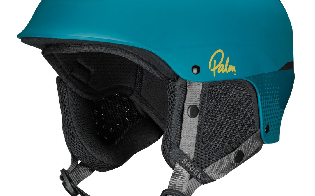 13733_Shuck_2-0_helmet_Teal_w-earpieces_front