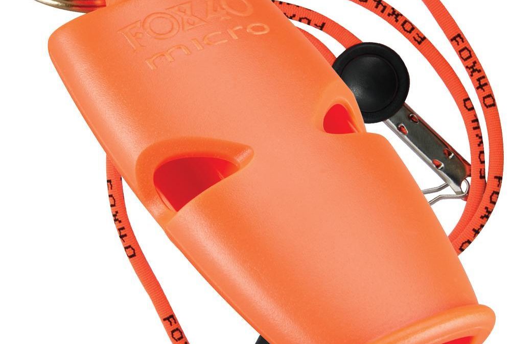 Fox 40 Micro Orange Lanyard 1000