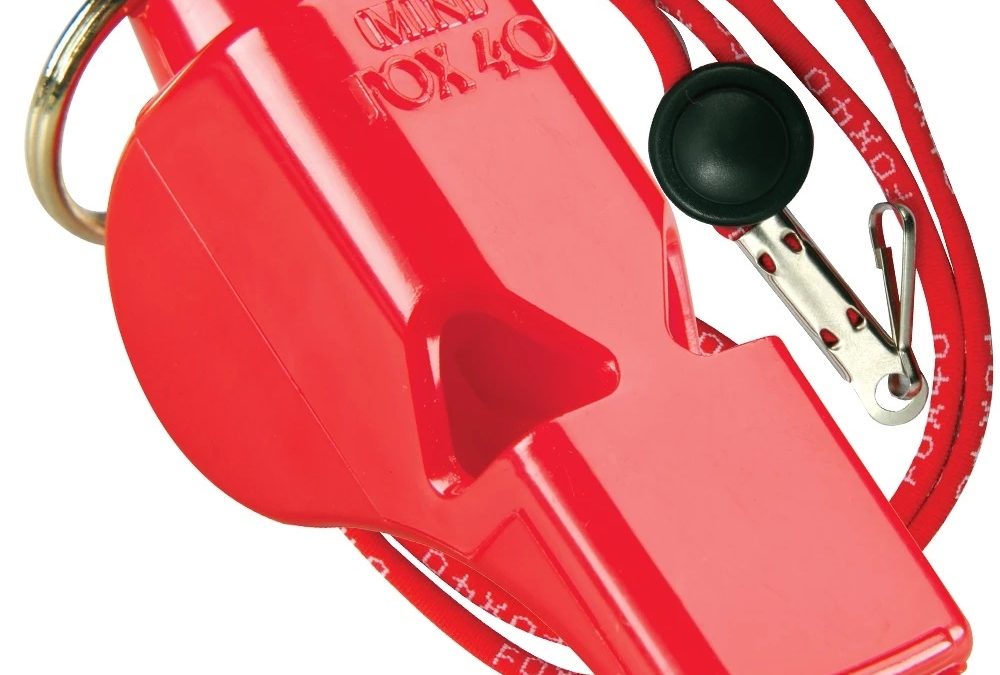 Fox 40 Mini Red Lanyard 1000