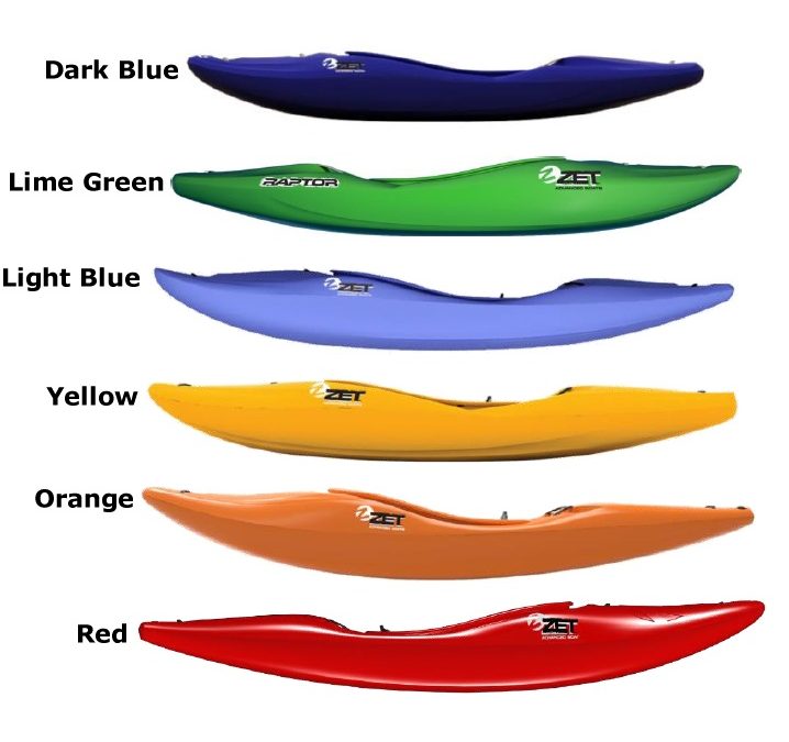 Zet Kayak Colours